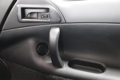 The door handle of a car.
